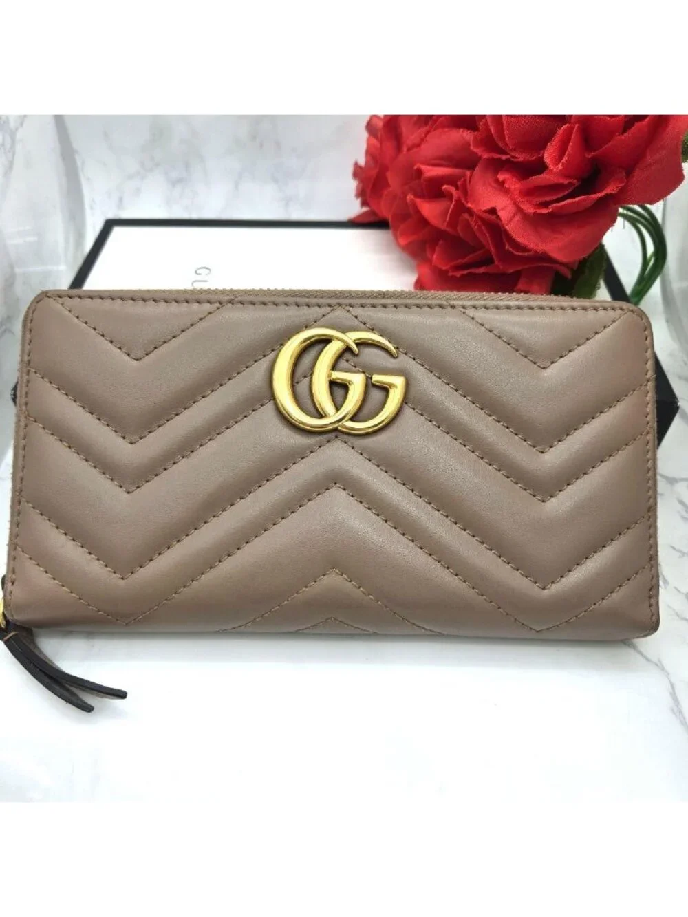 Gucci Wallet GG Marmont Quilted